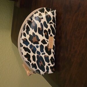 🐆 Consuela "Mona" Leopard Medium Cosmetic Bag